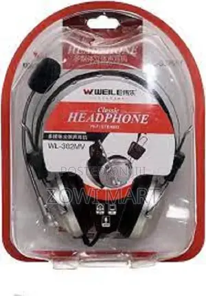 Weile Multimedia Stereo Headphone With Mic