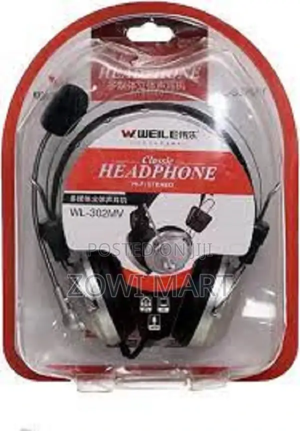 Weile Multimedia Stereo Headphone With Mic