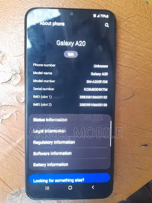 Samsung Galaxy A20 32 GB Blue