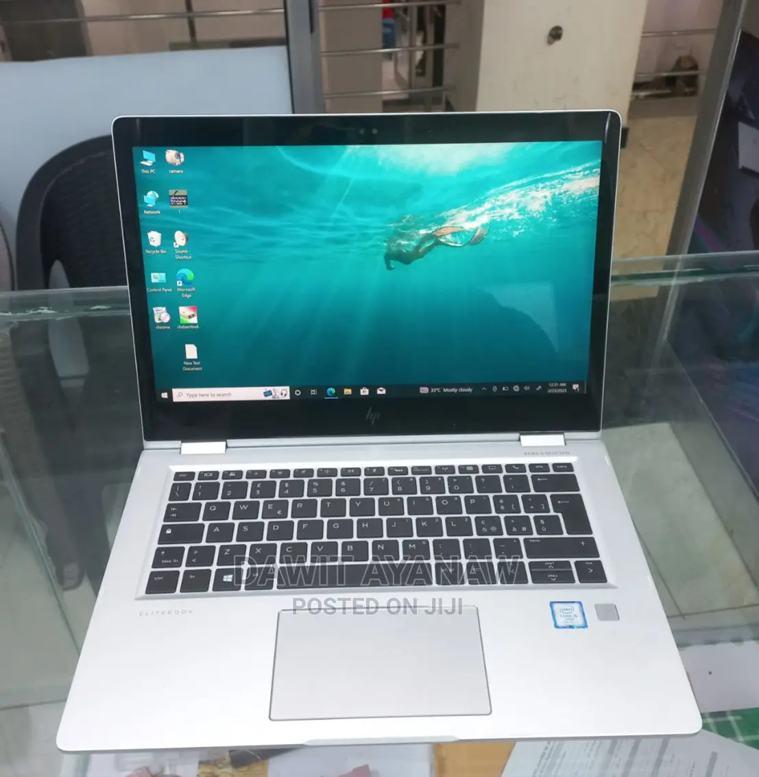New Laptop HP EliteBook X360 1030 G2 16GB Intel Core I7 SSD 512GB