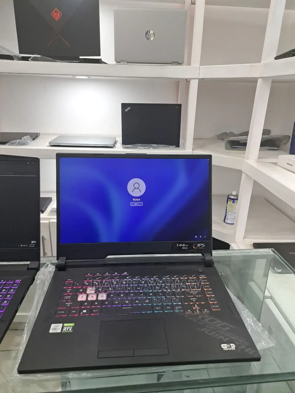 New Laptop Asus ROG Strix G15 16GB Intel Core I7 SSD 512GB