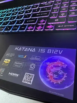 New Laptop MSI Katana GF66 16GB Intel Core I7 SSD 512GB