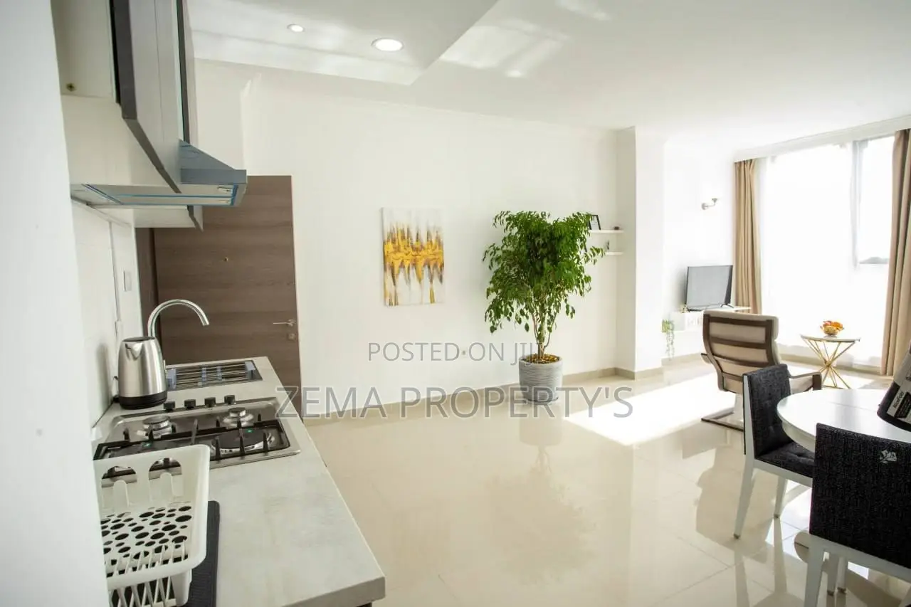 Furnished 1bdrm Apartment in Zema, Bole for rent