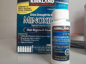 Minoxidil የፀጉርና የፂም ማሳደጊያ ቅባት