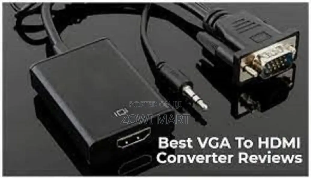 VGA to HDMI Active Adapter Cable With Audio