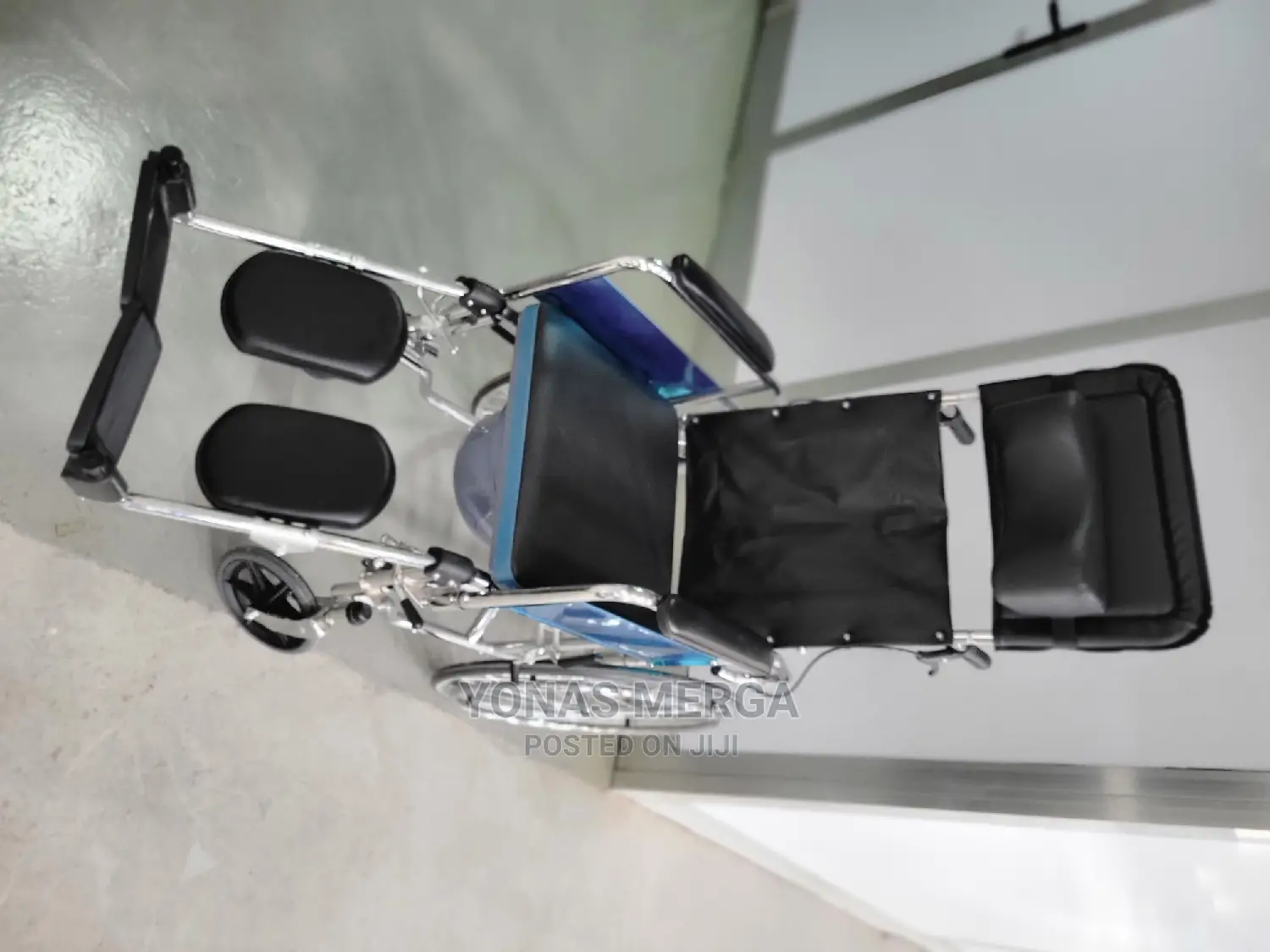 Wheelchair In Ethiopia With Toilet