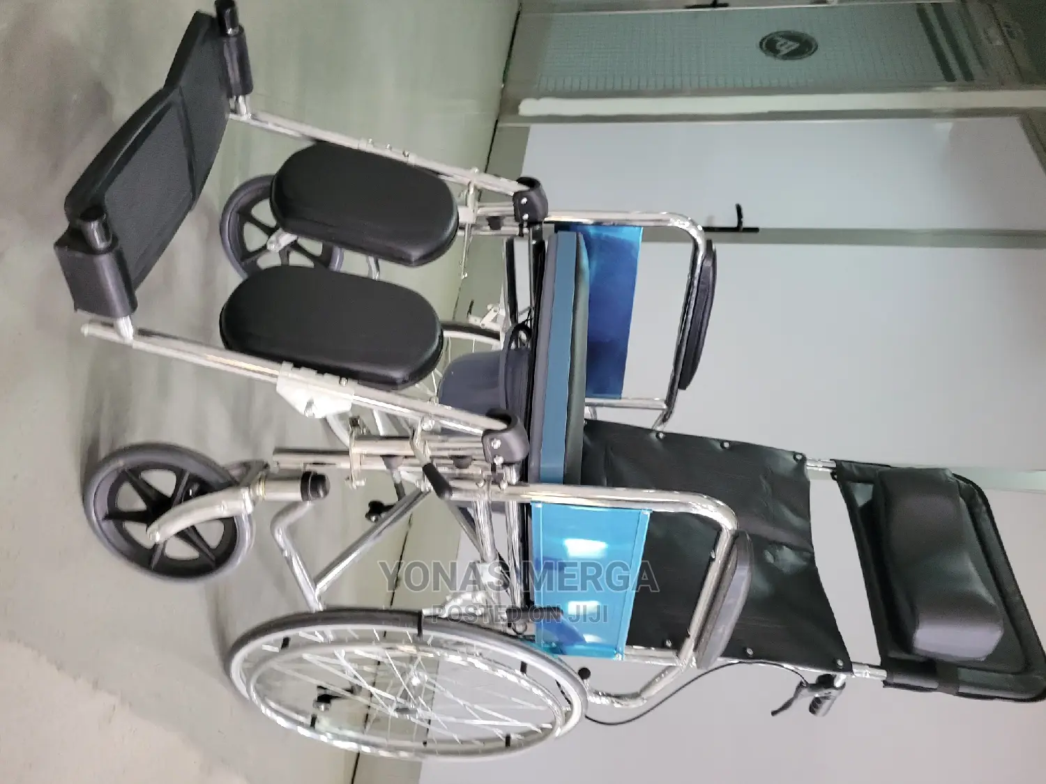 Wheelchair In Ethiopia With Toilet