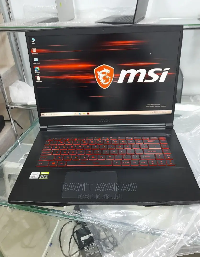 New Laptop MSI GF63 16GB Intel Core I7 SSD 512GB