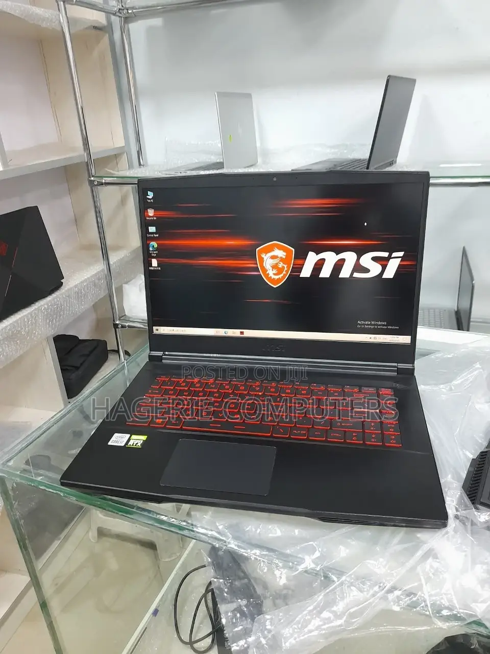 New Laptop MSI 16GB Intel Core I7 SSD 512GB