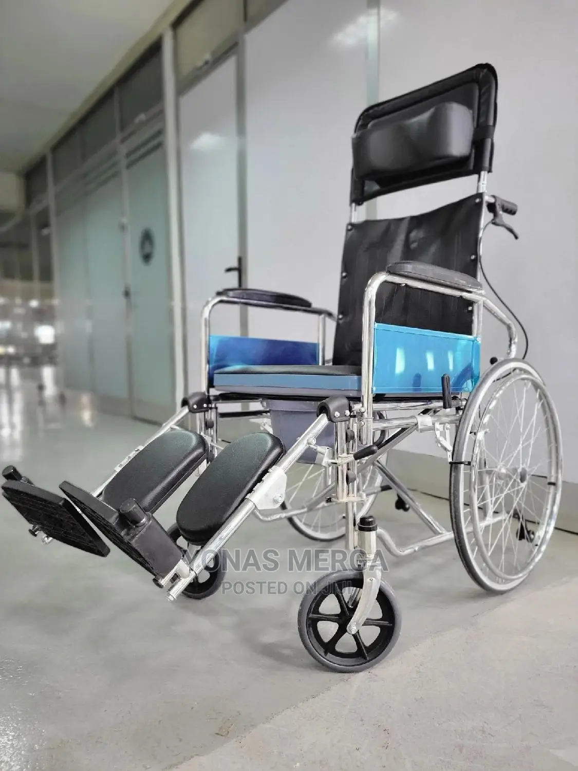 Wheelchair In Ethiopia With Toilet