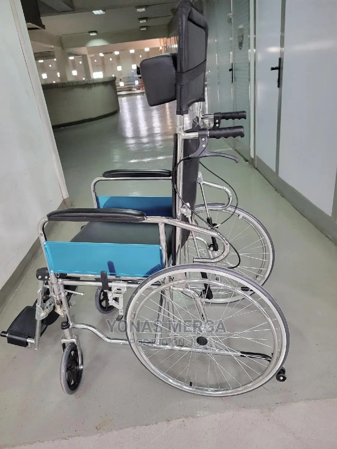 Wheelchair In Ethiopia With Toilet