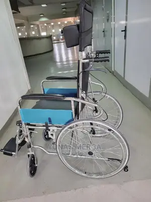 Wheelchair In Ethiopia With Toilet