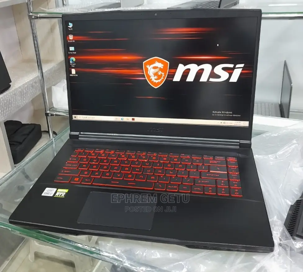 New Laptop MSI GF63 16GB Intel Core I7 SSD 512GB