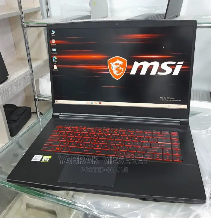 New Laptop MSI 16GB Intel Core I7 SSD 512GB