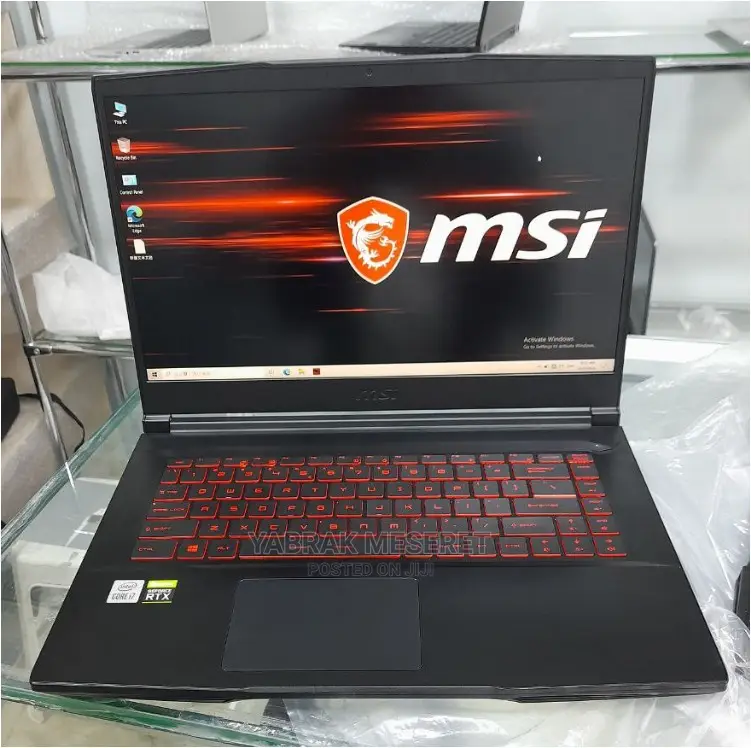 New Laptop MSI 16GB Intel Core I7 SSD 512GB
