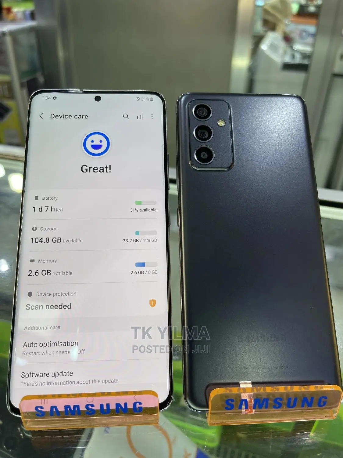 New Samsung Galaxy Quantum 2 128 GB Black