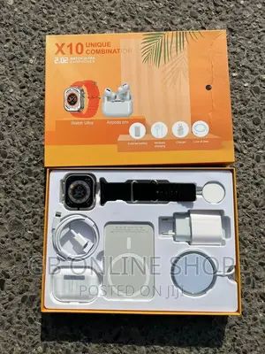 Photo - X10 SMART WATCH +Airpod Pro 6 In