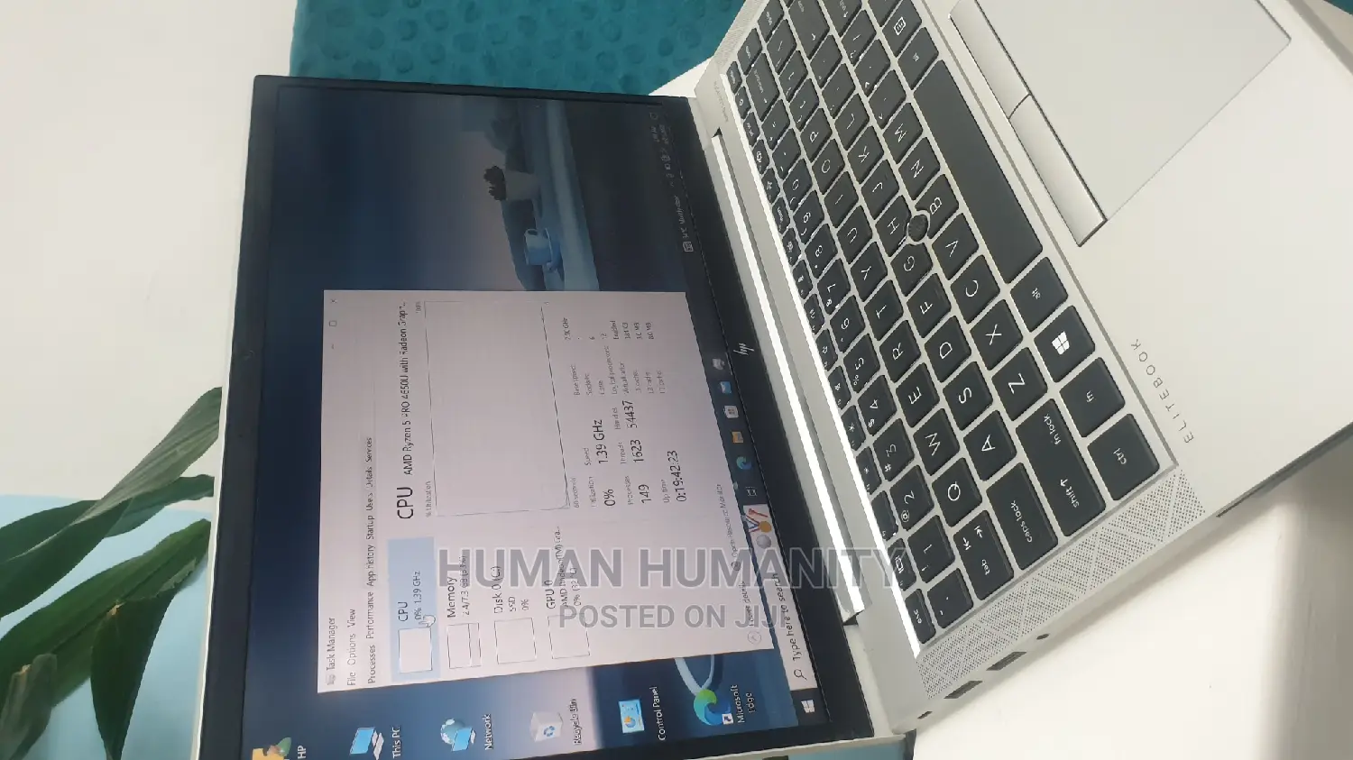 New Laptop HP EliteBook 840 8GB AMD Ryzen 5 SSD 512GB