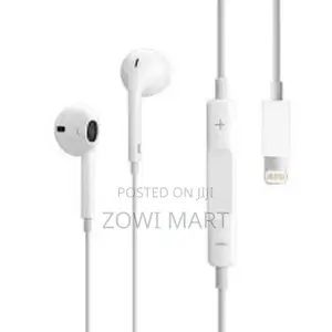 Apple Earpods Headphones With Lightning Connector.