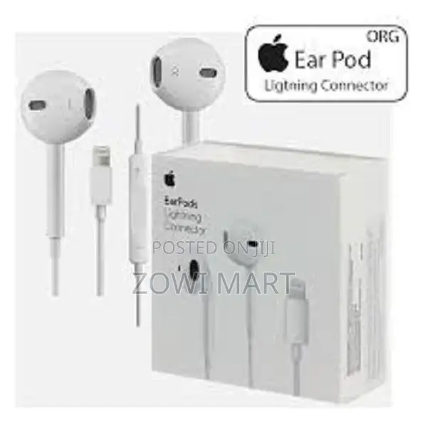 Apple Earpods Headphones With Lightning Connector.