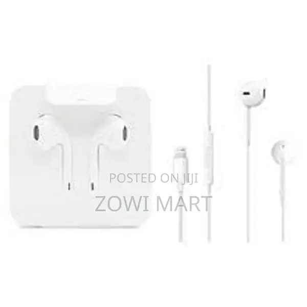 Apple Earpods Headphones With Lightning Connector.