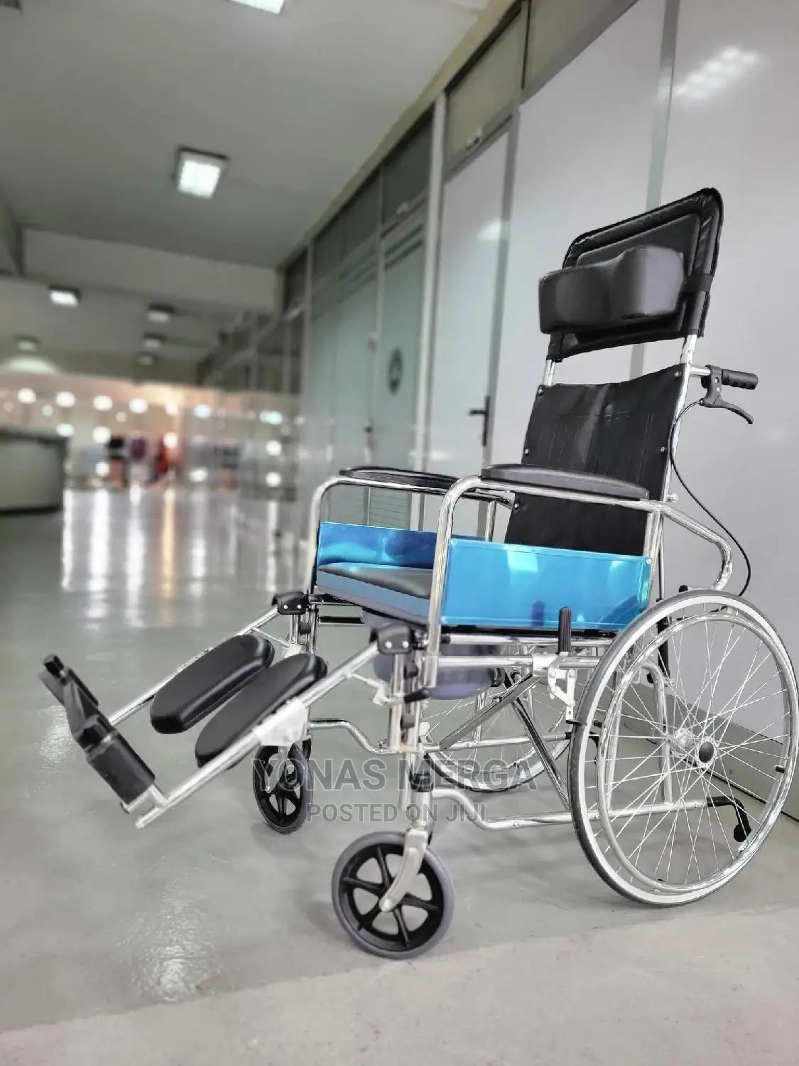 Wheelchair In Ethiopia With Toilet