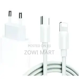 iPhone 13 Pro Max 25w Usb-C Power Adapter Usb-C to Lightning