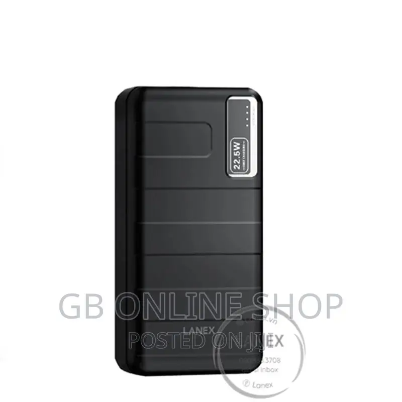 Lanex LP17 Powerbank 30,000 Mah ,22.5W+PD20W