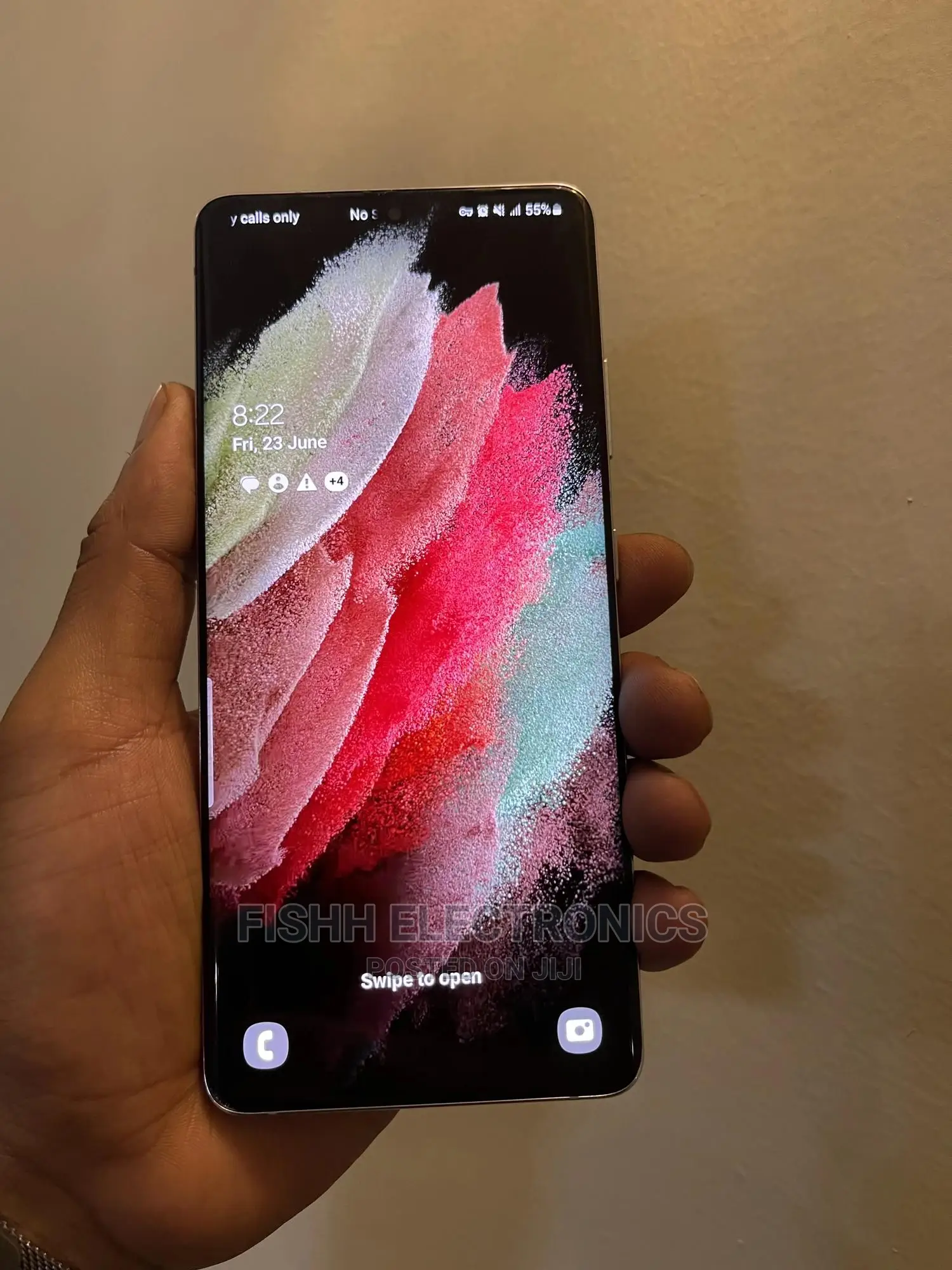 New Samsung Galaxy S21 Ultra 5G 256 GB Silver