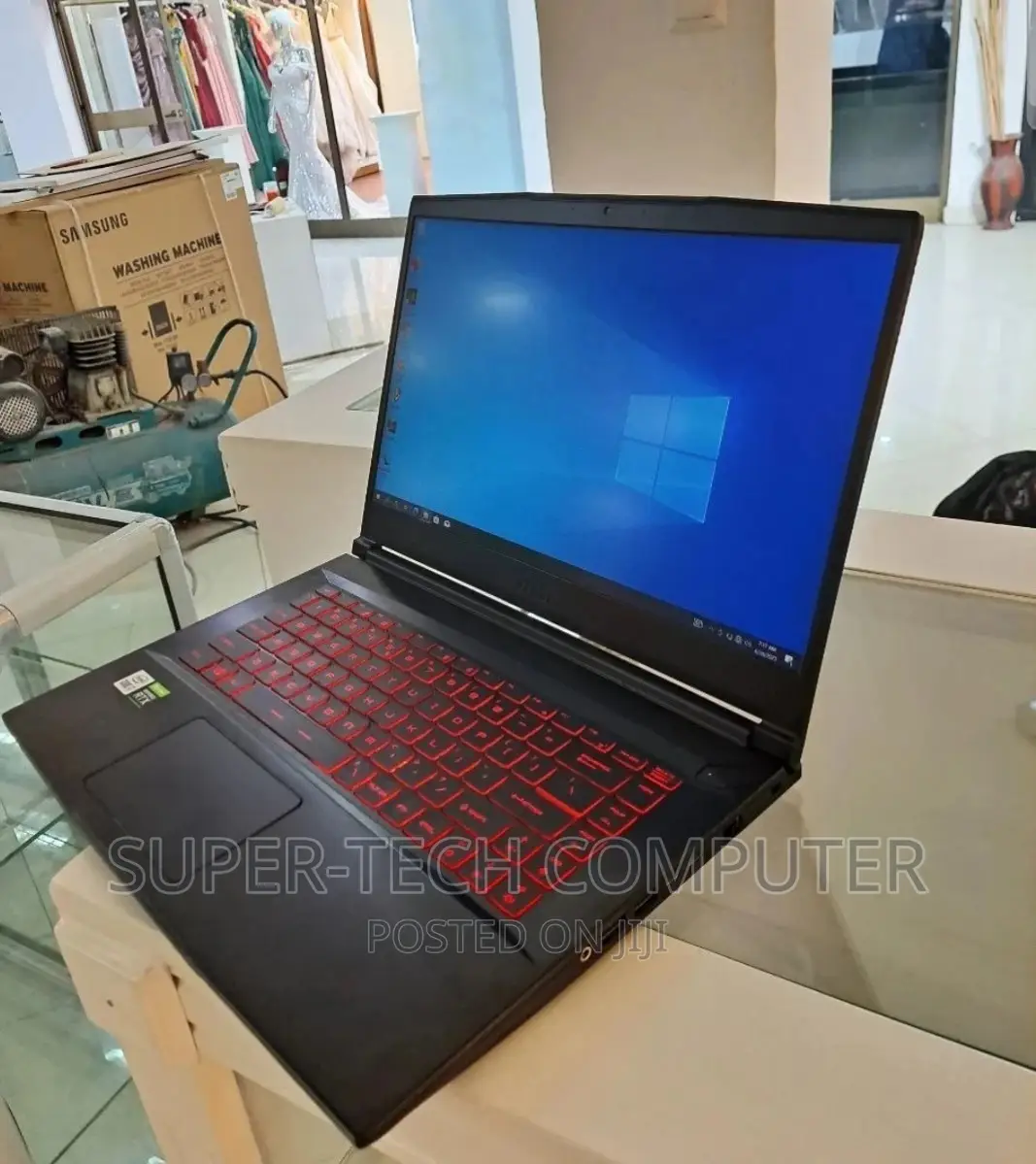 New Laptop MSI GP65 Leopard 16GB Intel Core I7 SSD 512GB