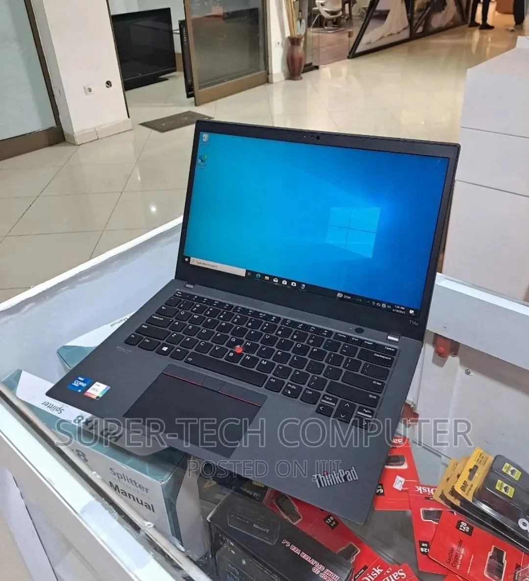 New Laptop Lenovo ThinkPad T14 16GB Intel Core I5 SSD 512GB