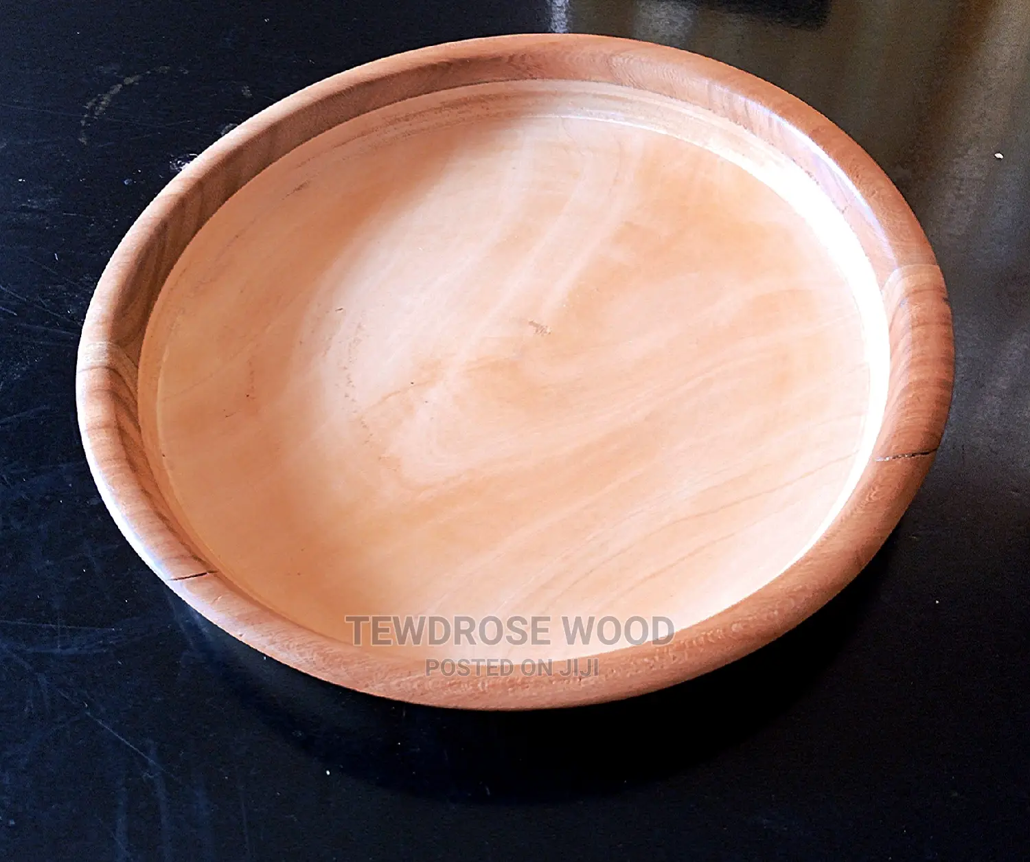 Very Beautiful and Segmented Wood Plate.