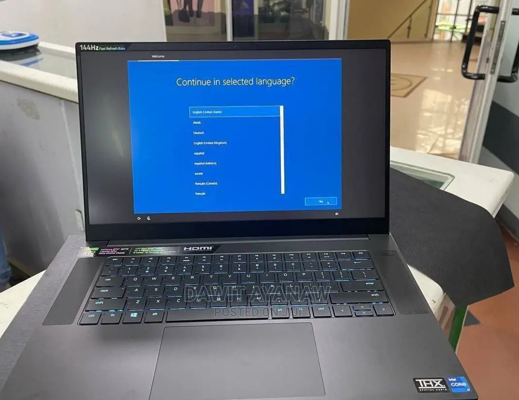 New Laptop Razer Blade 16GB Intel Core I7 SSD 1T
