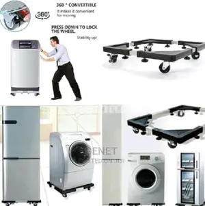 Photo - Special Base for Washing Machine and Refrigerator Stand