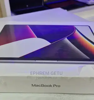 New Laptop Apple MacBook Pro 2021 M1 16GB Apple M1 Pro SSD 512GB