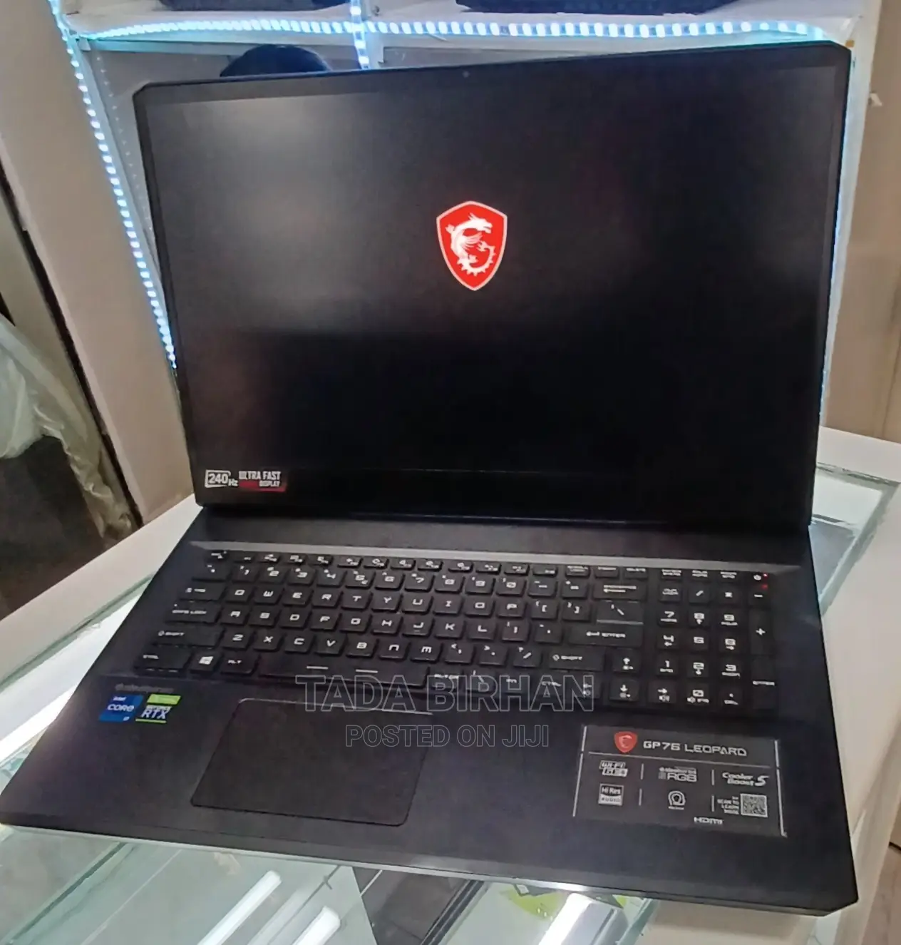 New Laptop MSI MSI Sword 15 16GB Intel Core I7 SSD 1T