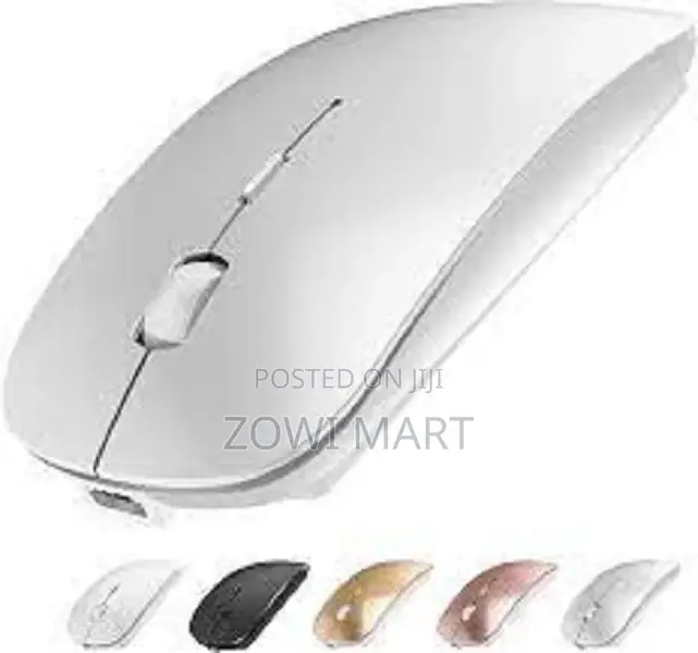 Slim Rechargeable Silent Portable Mouse