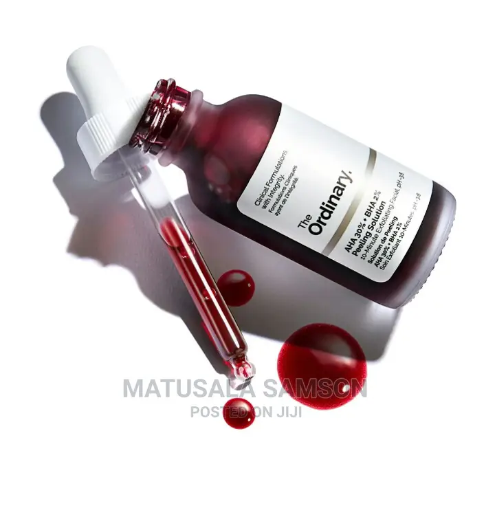 The Ordinary Peeling Solution የማድያትና ጥቁር ቡግር ማጥፊያ