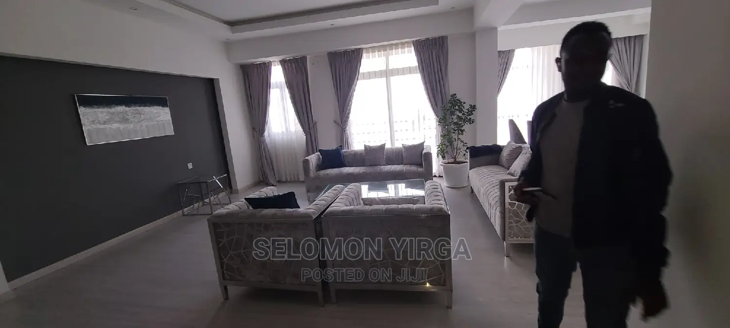 Furnished 4bdrm Penthouse in Adids Abba, Bole for rent