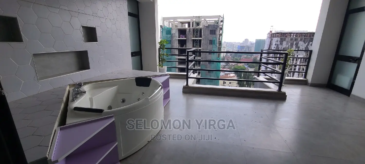 Furnished 4bdrm Penthouse in Adids Abba, Bole for rent