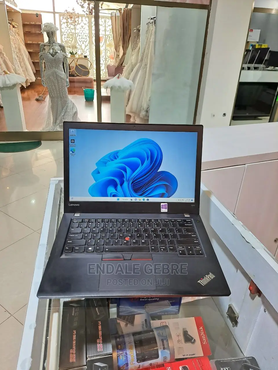 New Laptop Lenovo ThinkPad T470 8GB Intel Core I5 SSD 256GB