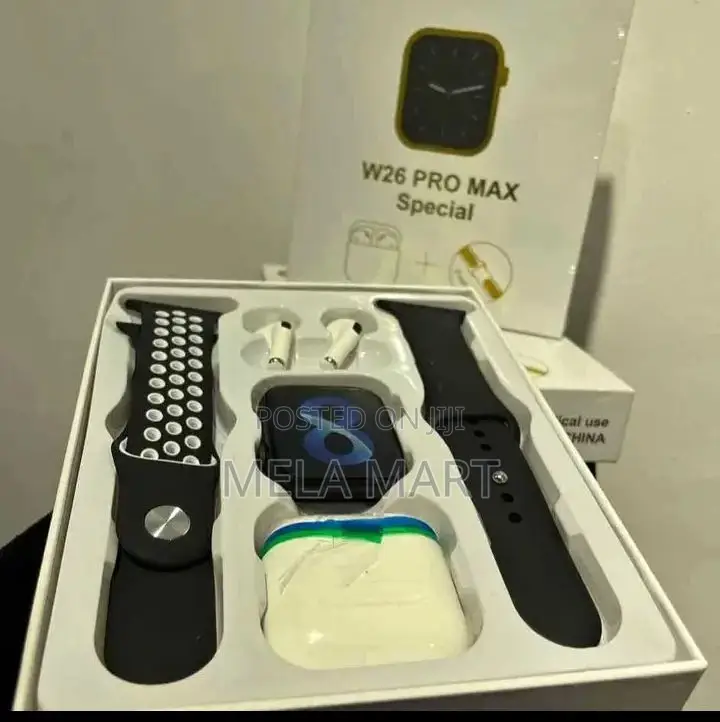 Smart Watch and Earphone ስማርት ሰአት እና ኤርፖድ