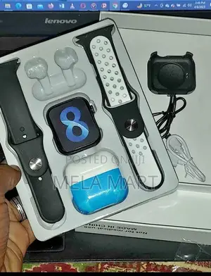 Smart Watch and Earphone ስማርት ሰአት እና ኤርፖድ