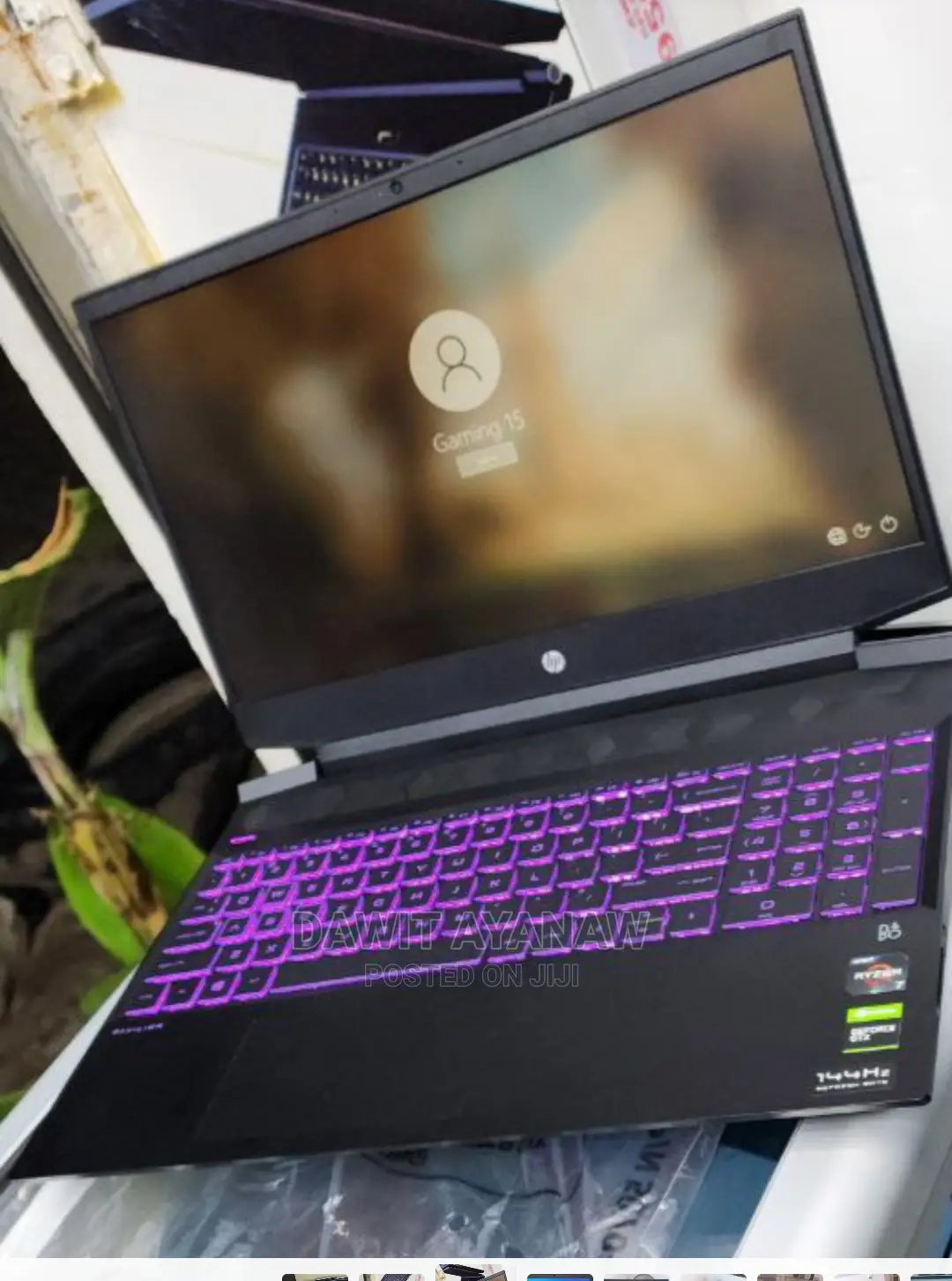 New Laptop HP Pavilion Power 15 8GB AMD Ryzen 5 SSD 512GB