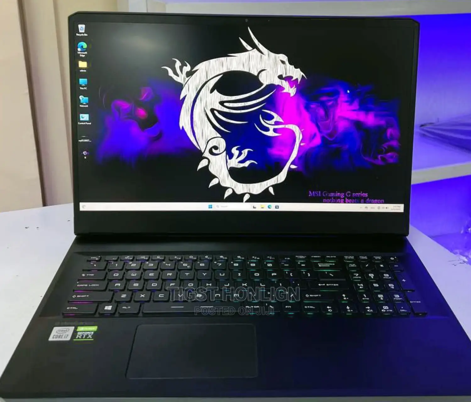 New Laptop MSI GF63 16GB Intel Core I7 SSD 1T