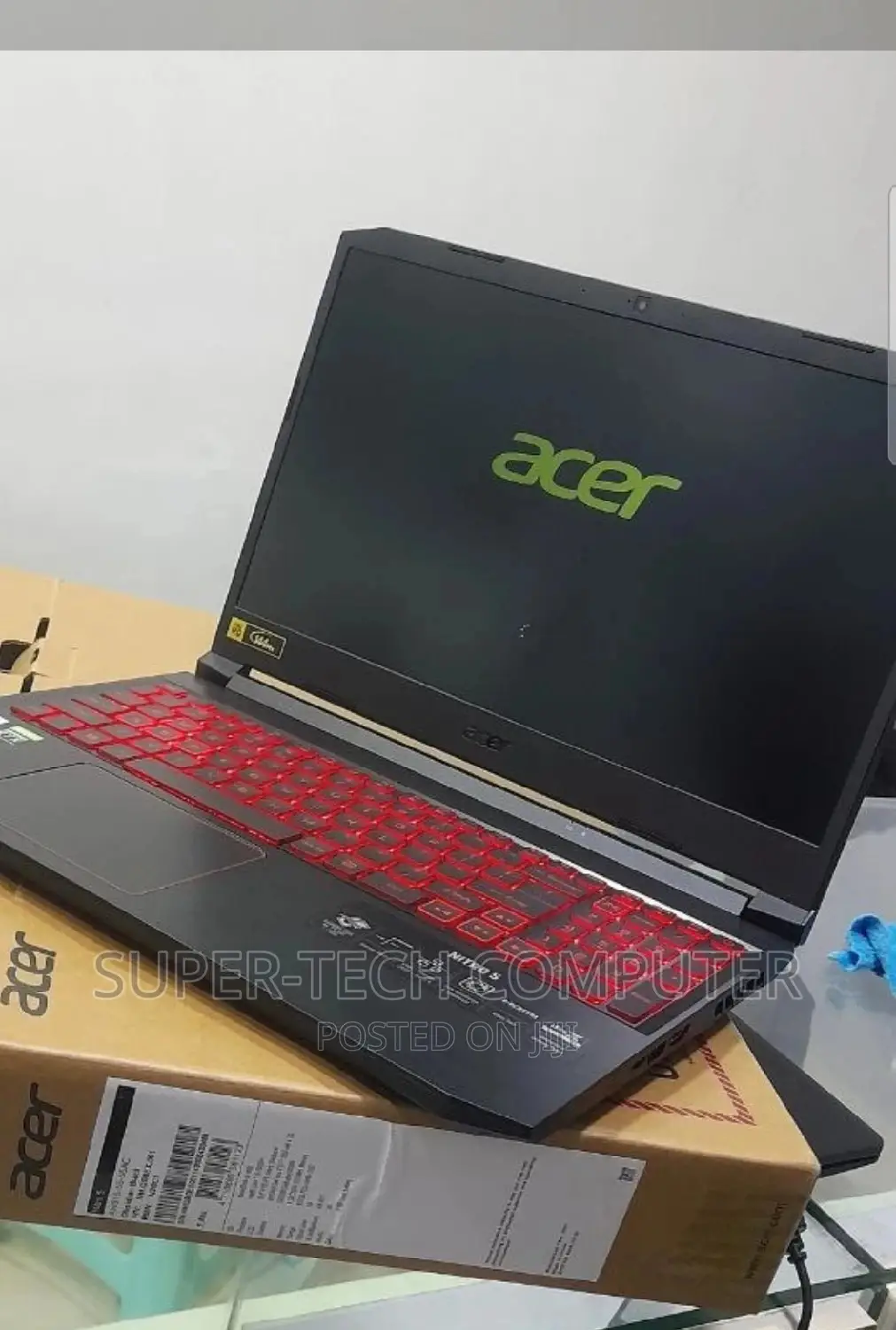 New Laptop Acer Nitro 5 16GB Intel Core I7 SSD 512GB
