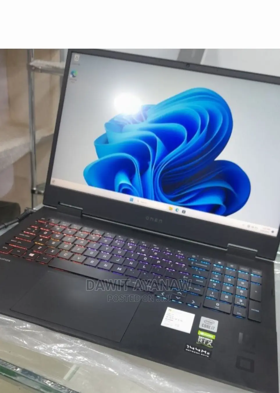 New Laptop HP Omen 15 16GB Intel Core I7 SSD 1T