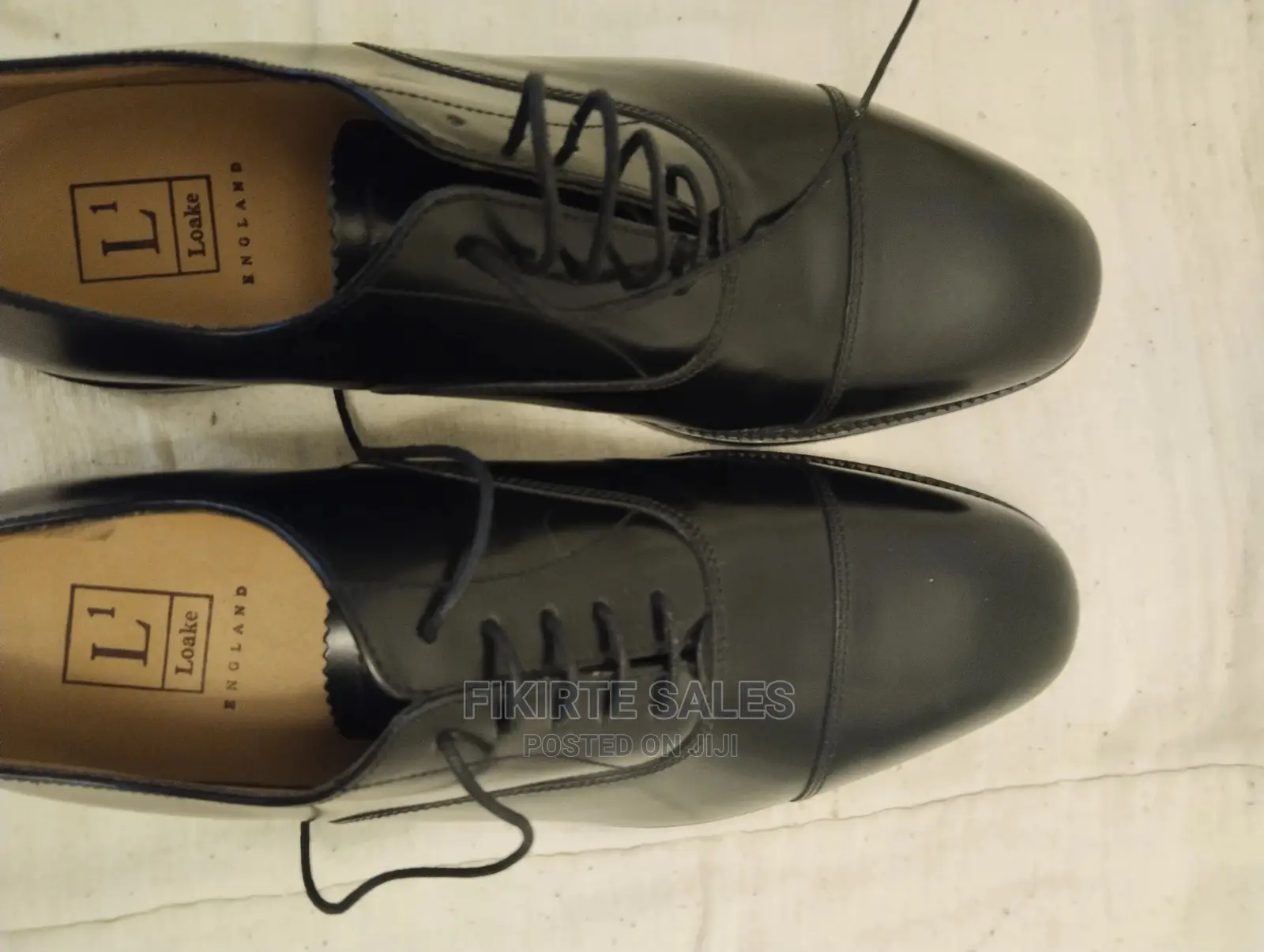 Loake L1 Leather Oxford Toecap Style Shoe - Uk 9.5 / Eu 44