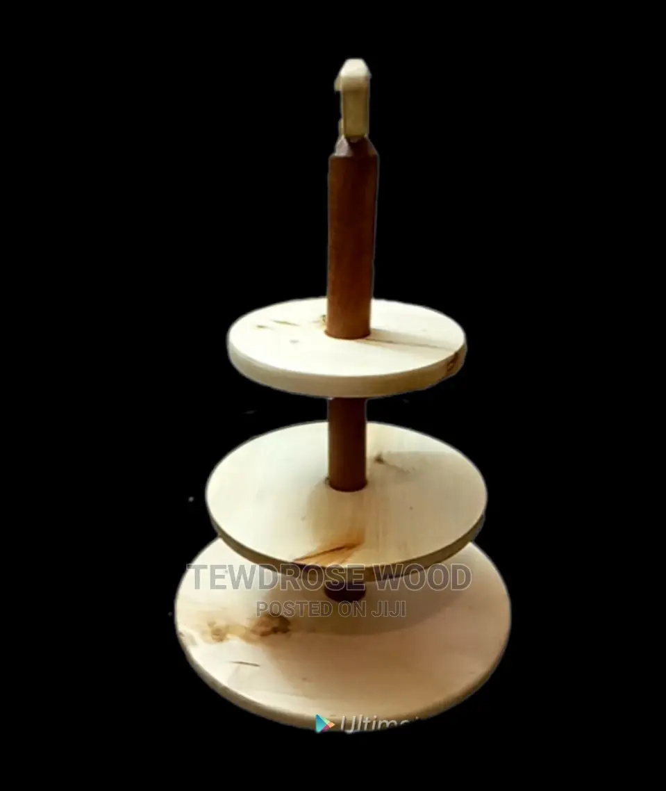 Title : Very Beautiful Wood Work for Cup Cake.