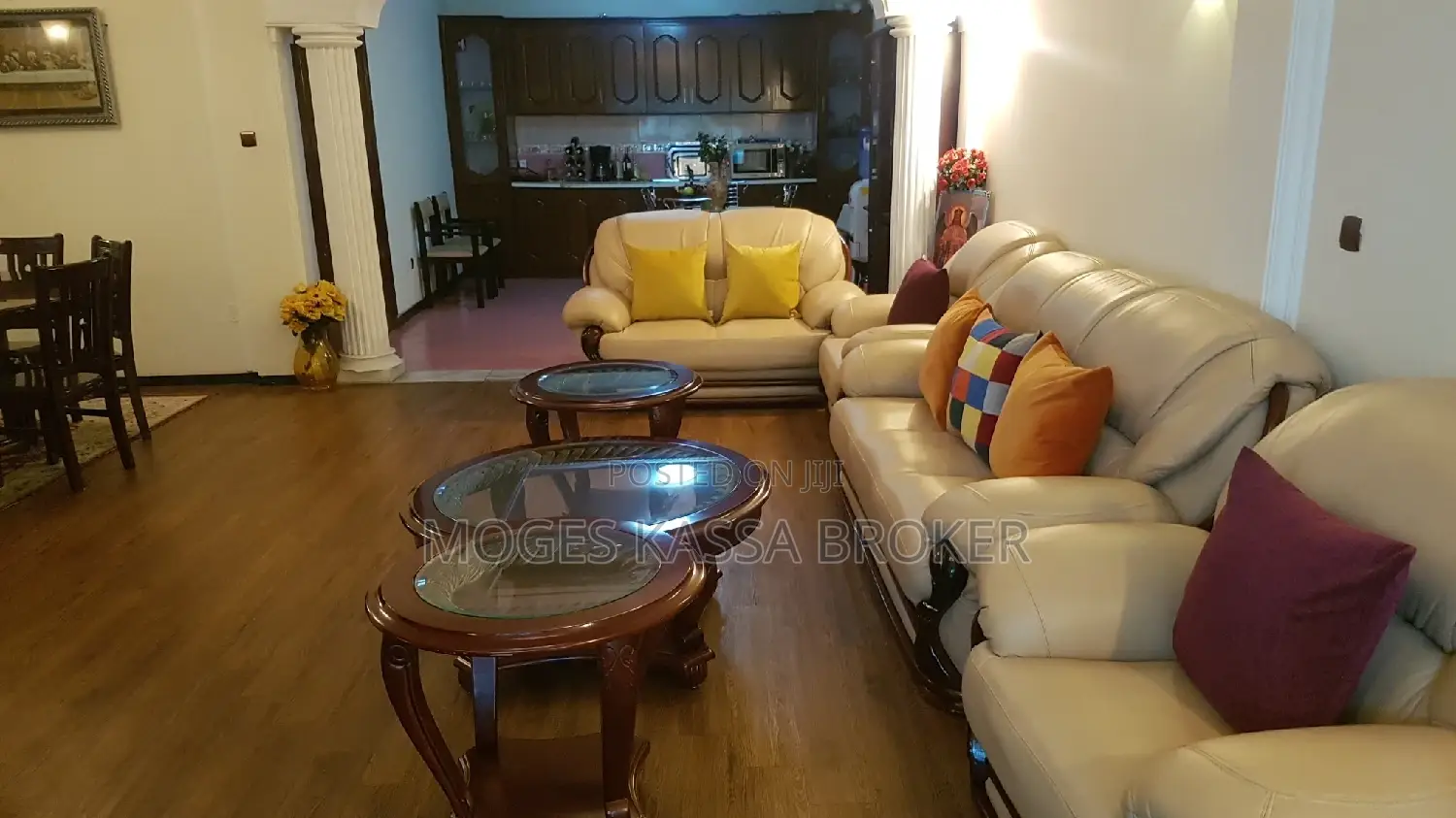 Furnished 6bdrm House in አትሌቶች ወጅ ሐርመኒያን, Yeka for sale